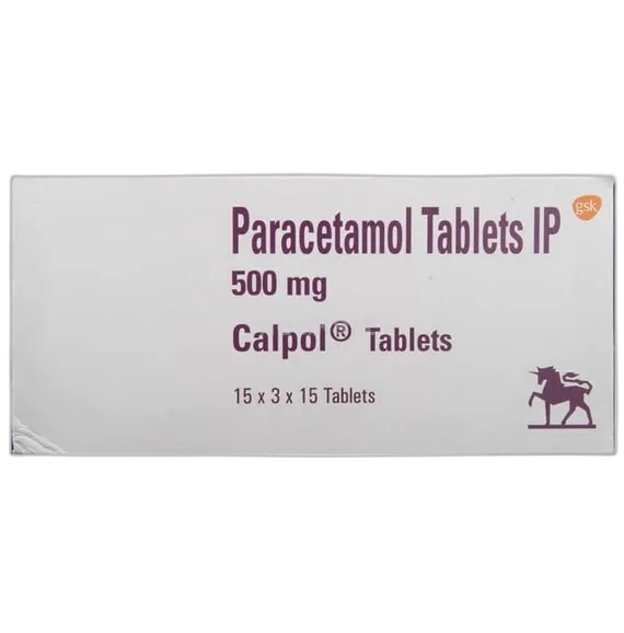 calpol 500 tablet 15's